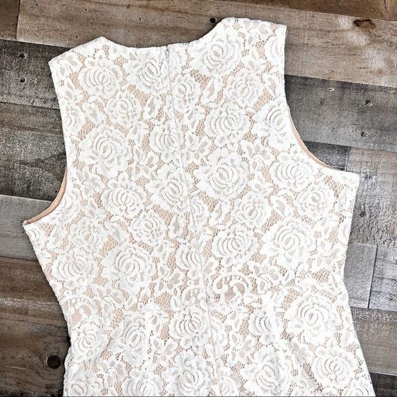LULU'S Corita White Lace Sleeveless Midi Dress XL - Picture 11 of 16